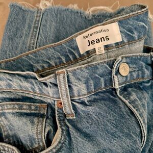 Reformation Mid-Rise Jeans